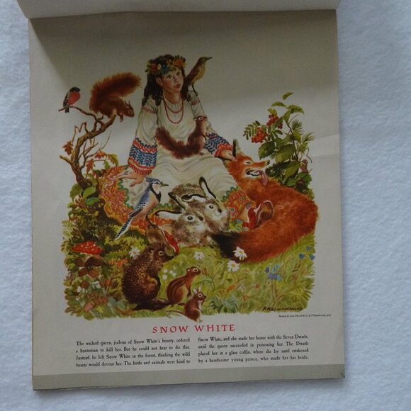 12 Fairy Tale Scenes Morrell 1948 Calendar Feodor Rojankovsky Set of Prints - Picture 7 of 14
